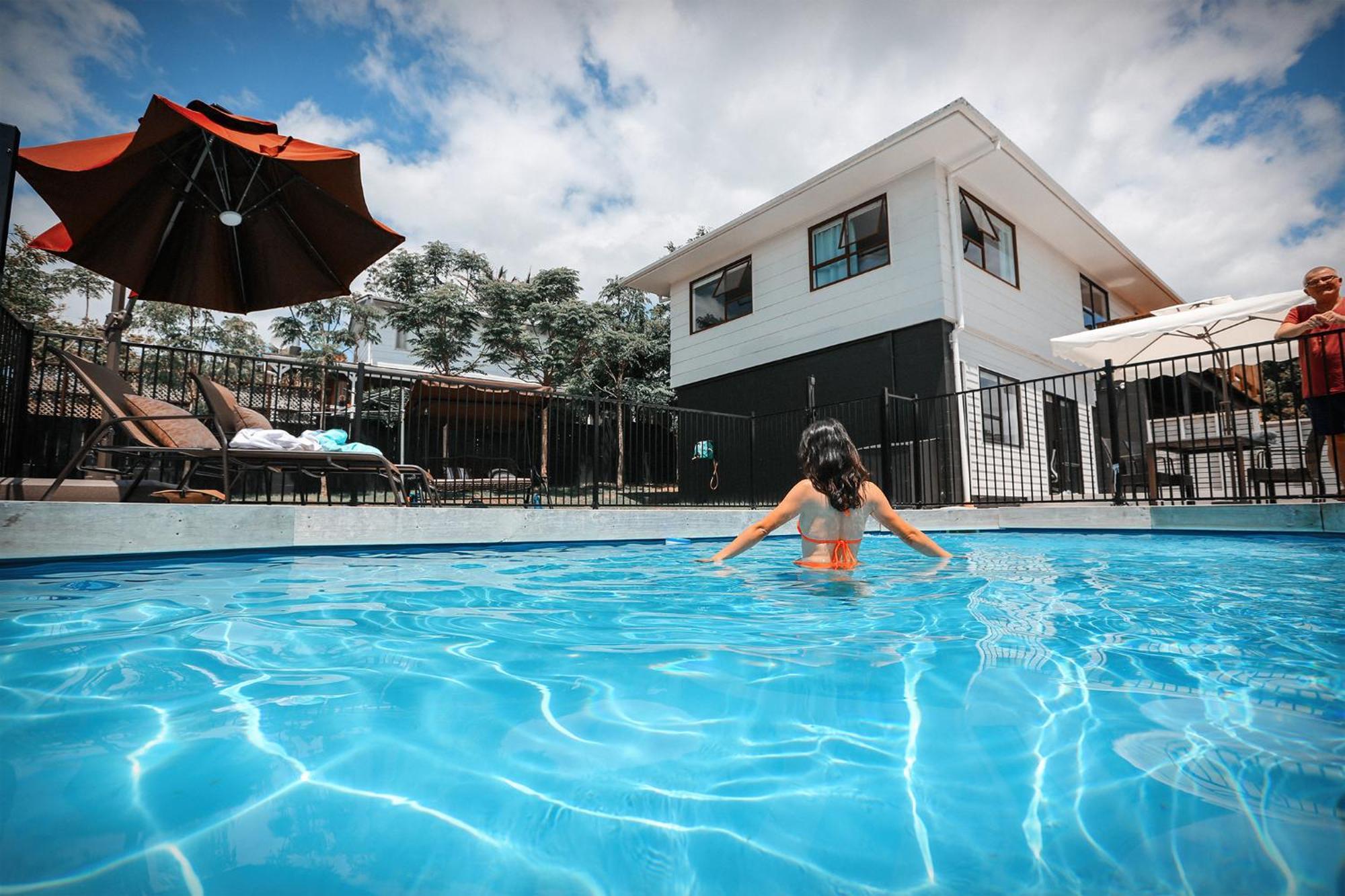 Swimming Pool Holiday Villa Auckland Dış mekan fotoğraf